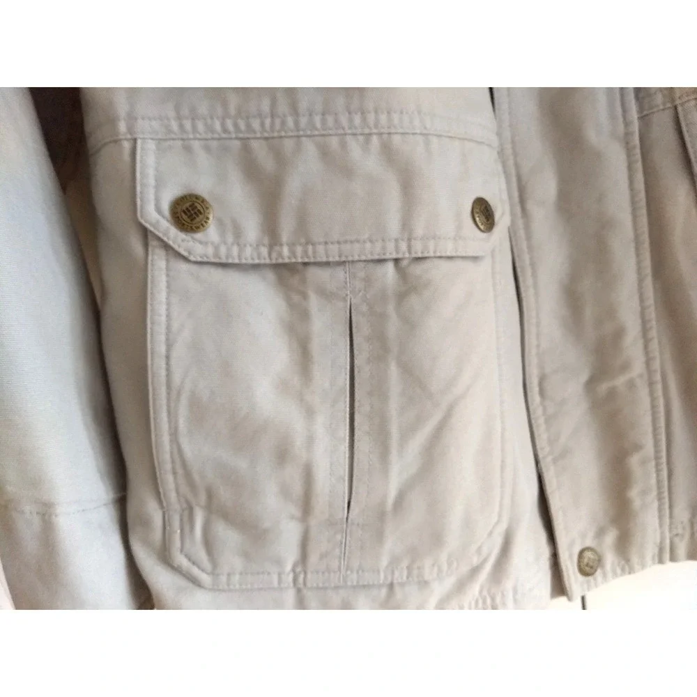 Columbia Chore Field Coat Corduroy Cinder Cone II Parka Fossil Kahki Flannel NWT